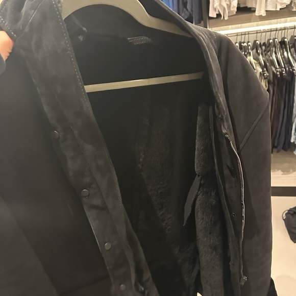 Ari Shearling Sheepskin Blazer Coat